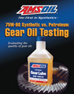 75W-90 Synthetic vs. Petroleum Gear Oil Testing