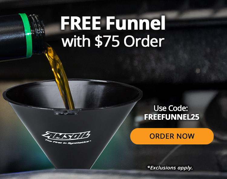 Free funnel with $75 order. Use Code: FREEFUNNEL25. Order Now. *Exclusions apply.