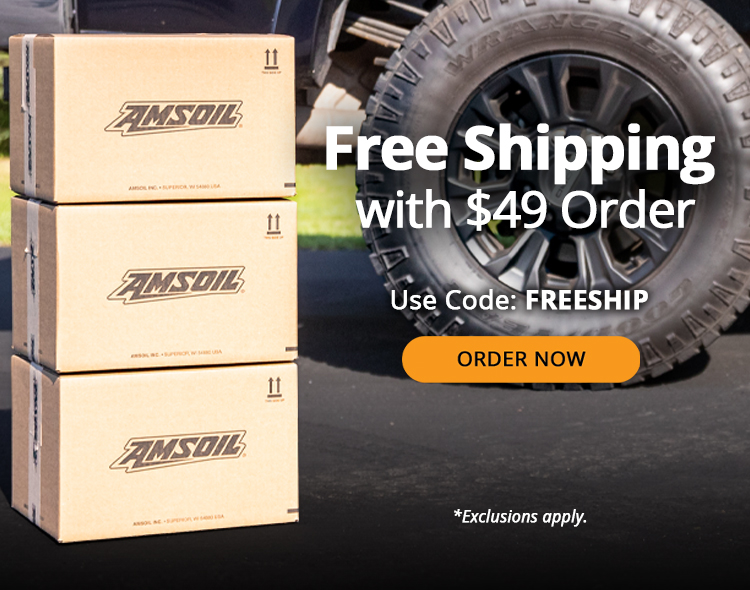 Free shipping with $49 order. Use Code: FREESHIP. Order now. *Exclusions apply.