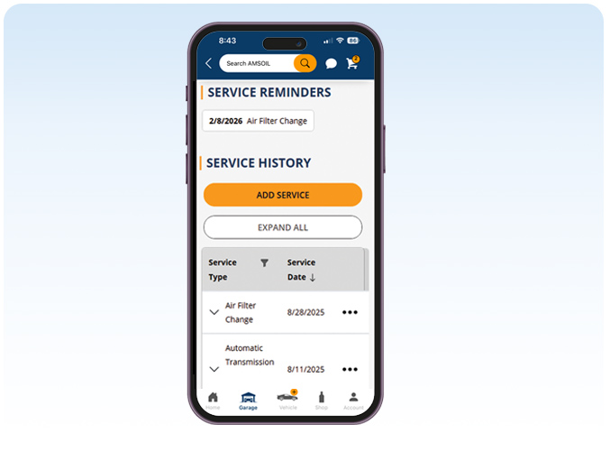 Unlimited Maintenance Records